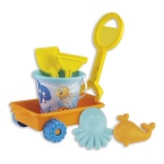 Androni Giocattoli - Set gioco sabbia Androni Giocattoli 6997 FISH HAPPY FISH Carrello con 