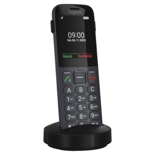 Cordless Gigaset S30853 H1236 R101 COMFORT 600 SIM Black