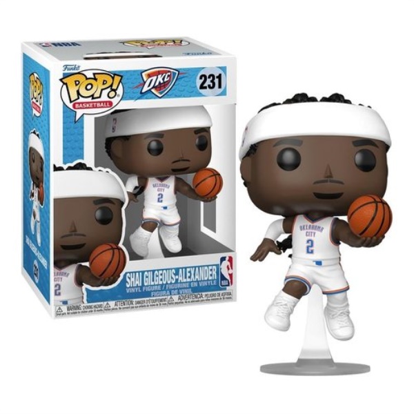 Personaggio collezione Funko 90516 POP BASKETBALL NBA Thunder Shai Gil