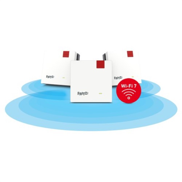 Set mesh Fritz! 20003129 MESH SET 1700 3 Pack White e Red