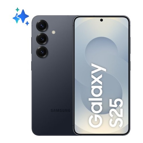 Smartphone Samsung 788299 GALAXY AI S25 Tim Black