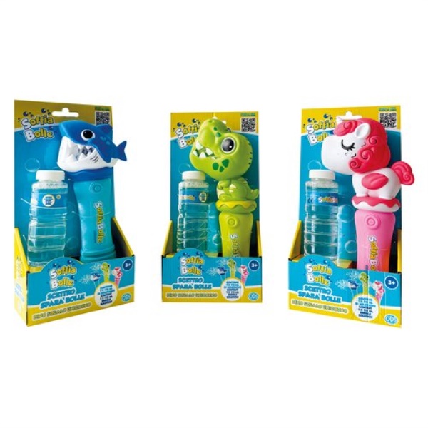 Bolle di sapone Ods 34493 SOFFIABOLLE Scettro multibolle batteria con 