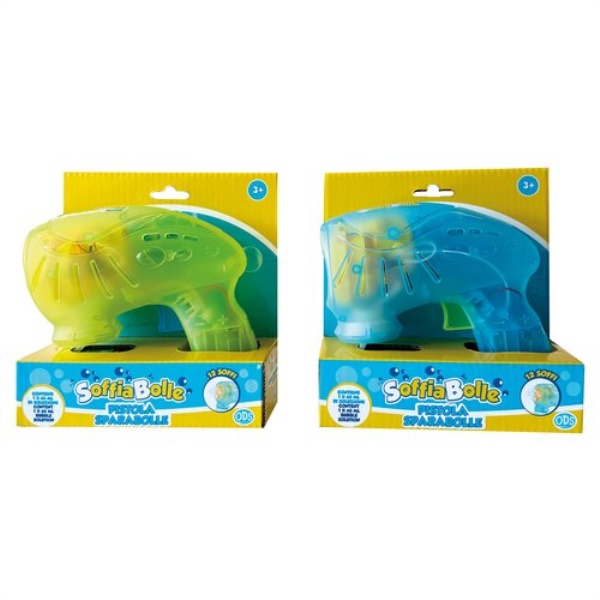 Bolle di sapone Ods 34184 SOFFIABOLLE Pistola multibolle batteria Asso