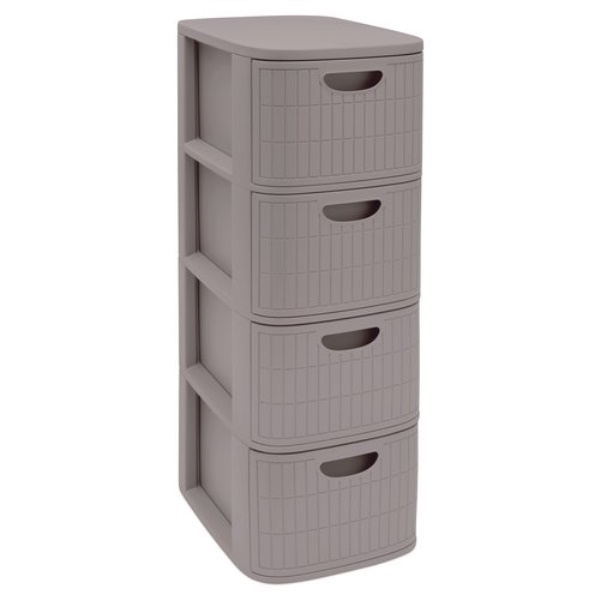 Cassettiera salvaspazio Stefanplast 90701 DOMUS HOME COLLECTION 4C Sli