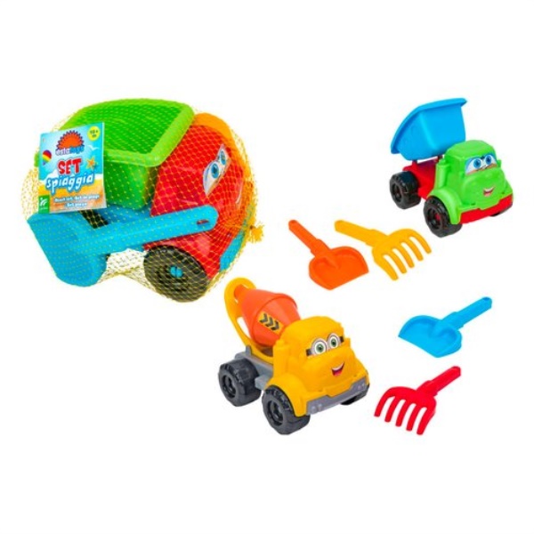 Set gioco sabbia Globo 42245 ESTATOYS Camion o betoniera con accessori