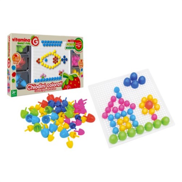 Set chiodini Globo 41481 VITAMINA G Misti multicolore