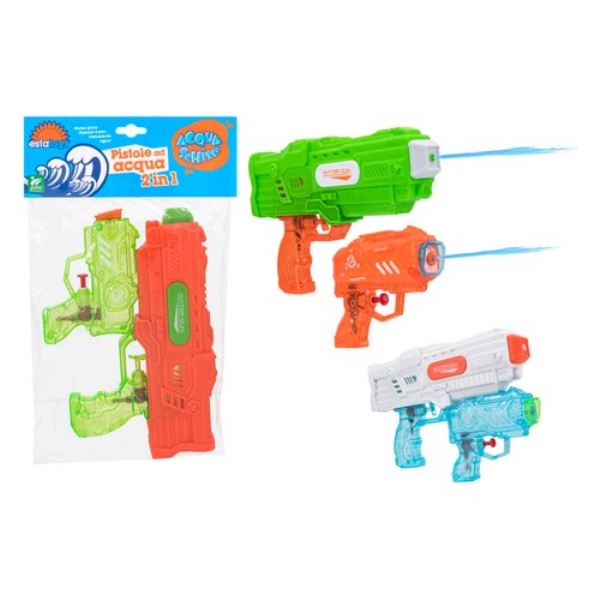 Pistola ad acqua Globo 42701 ESTATOYS Acqua schizzo 2 in 1  Assortito