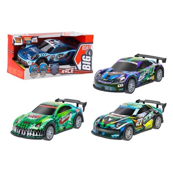 Automodello Globo 43037 BIG ROAD Race a frizione con luci e suoni Asso
