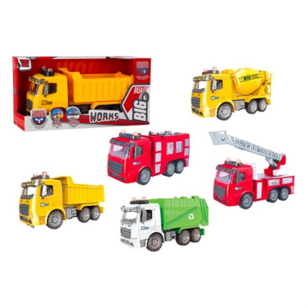Modellino automezzo Globo 43024 BIG ROAD Camion Works frizione con luc