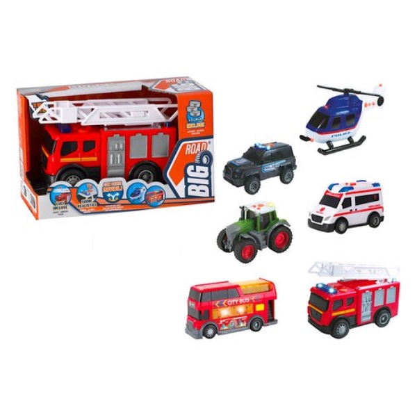 Modellino automezzo Globo 43125 BIG ROAD Veicolo ruota libera luci e s