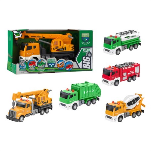 Modellino automezzo Globo 43127 BIG ROAD Camion lavoro frizione con lu