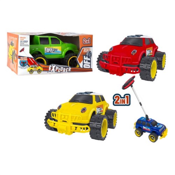 Automodello Globo 41579 BIG ROAD Monster Truck 2in1 con asta volante 5