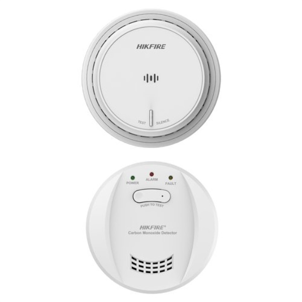 Sensore gas Hikvision INE418 HIKFIRE Kit Monossido + Fumo White