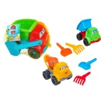 Globo - Gioco mare Globo 42245 W’TOY Camion betoniera con accessori Assortito