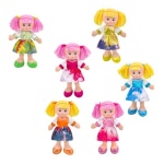 Globo - Bambola Globo 42460 W’TOY stoffa 30cm Assortito
