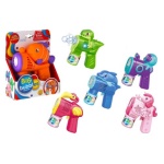 Globo - Bolle di sapone Globo 43080 BIG BUBBLES Pistola sparabolle animaletti 