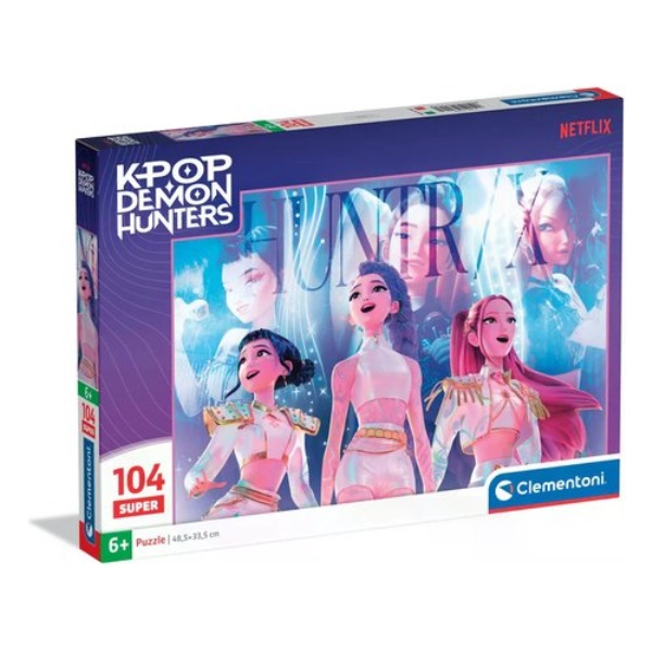 Puzzle Clementoni 83971 K POP DEMON HUNTERS Super Color Assortito