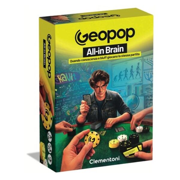 Gioco Clementoni 16913 GEOPOP All In Science