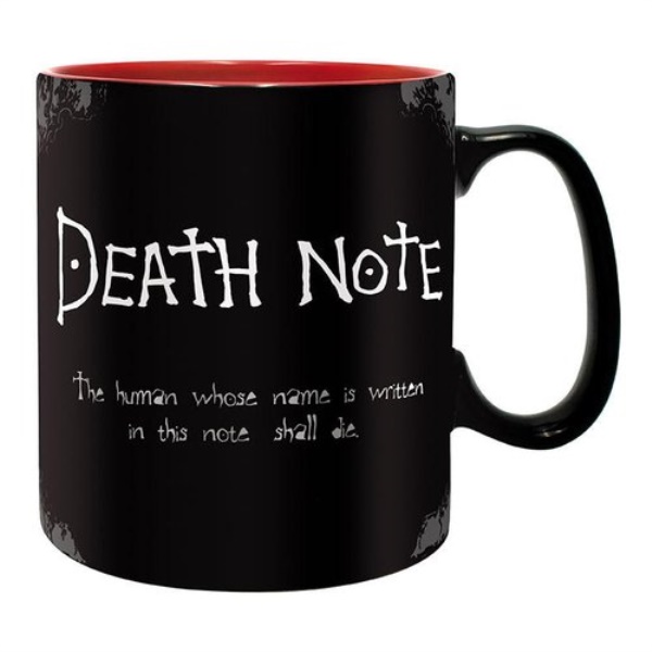 Tazza mug Abystyle ABYMUGA522 DEATH NOTE Logo Nero