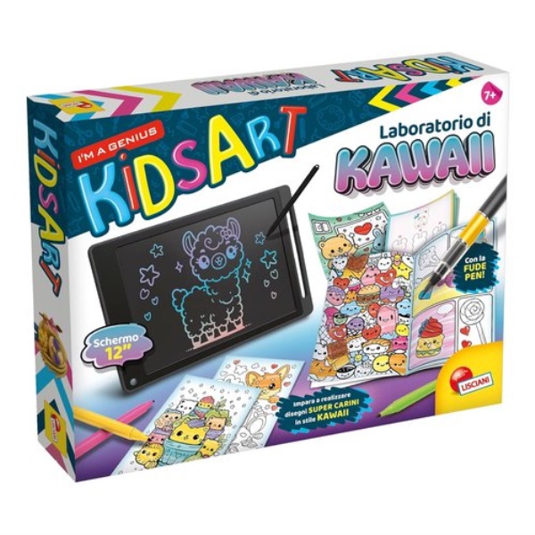 Laboratorio disegno di Kawaii I'm a genius Lisciani 117376 KIDSART