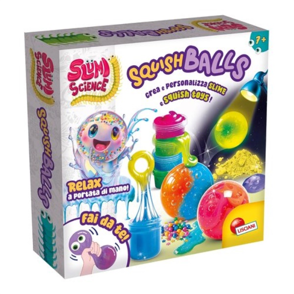 Slime Lisciani 113972 SLUMI SCIENCE Squish Balls