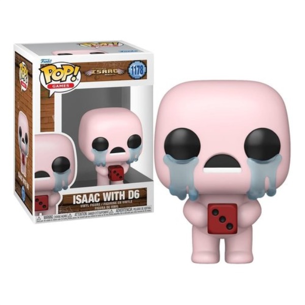 Personaggio collezione Funko 89161 POP GAMES Binding Of Isaac with D6 