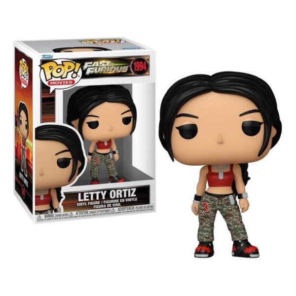 Personaggio collezione Funko 90494 POP MOVIES Fast And Furious Letty O