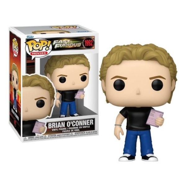 Personaggio collezione Funko 90491 POP MOVIES Fast And Furious Brian O