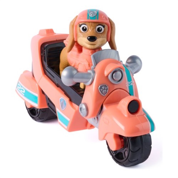 Set personaggio Spin Master 6074761 PAW PATROL Motocicletta di Salvata
