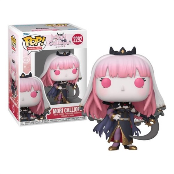 Personaggio collezione Funko 91852 POP ANIMATION Hololive Mori Calliop