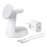 ANKER - Caricabatterie Anker B25M4G21 MAGGO Charging Station 3in1 White