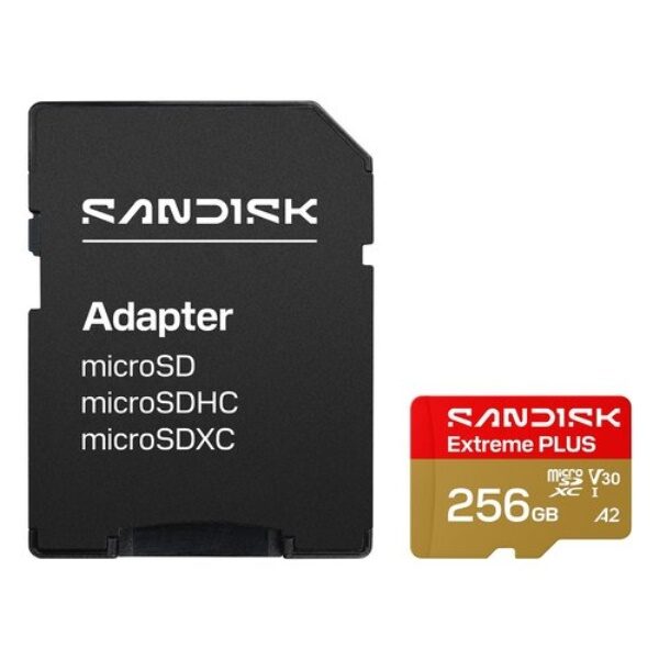 Scheda di memoria Sandisk SDSQXBJ 256G GU6MA EXTREME Plus