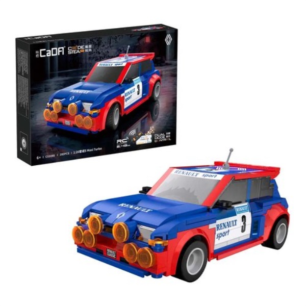 Costruzioni Cada DBLC51095W Auto corsa  Renault R5 Turbo 1:20 radiocom