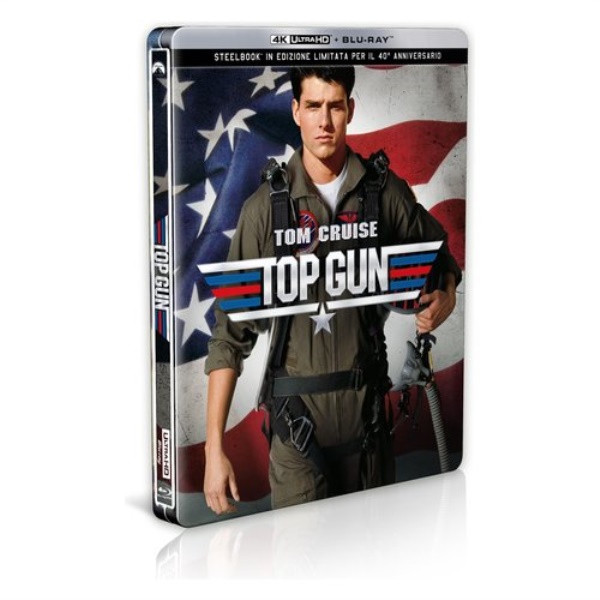 Blu Ray 4K Top Gun (40 Anniversario) (Steelbook) (4K Ultra Hd+Blu-Ray)
