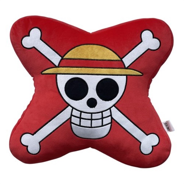Cuscino arredo Lyo OP2680SC ONE PIECE The Straw Hat Crew's Jolly Roger