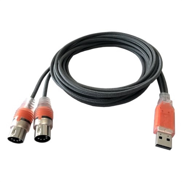 Cavo adattatore Esi MIDIMATE eX Black e Orange