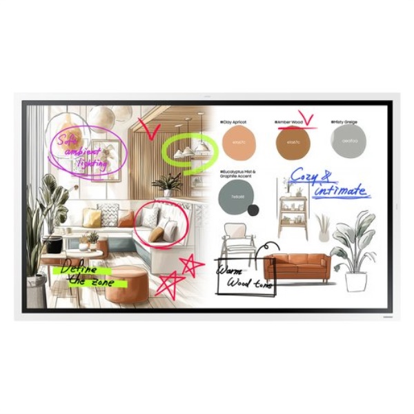 Display professionale Samsung LH55WMFWBGCXEN WMFX SERIES Flip 5 White