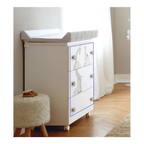 Kit pomoli bagnetto Pali KITSAV SAVANA con sagome decoro applicabili