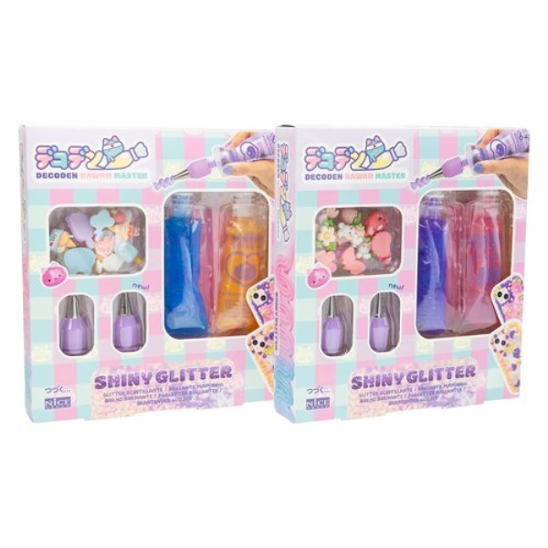Set Decoden Kawaii Master Shiny Glitter Nice 48524 MOMOMI Assortito