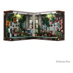 Brixies - Costruzioni Brixies SCH222 605 PLUS Negozio di fiori Book Nook