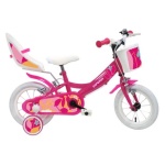 Esperia - Bicicletta Esperia 25145E BIMBA STARLET con rotelle e accessori Fucsia