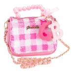 Nice - Borsetta gioco Nice 19154 GIRABRILLA Vicky Vibes con paillettes e trac