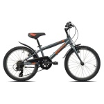 LEGNANO - Bicicletta Legnano 26L630 HAPPY Grigio e Arancio