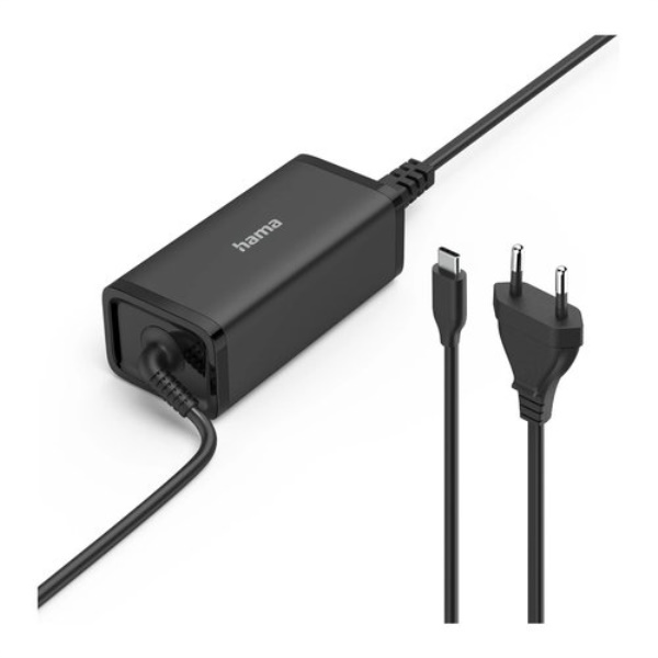 Alimentatore Hama 00200024 100W GaN Power Delivery Black
