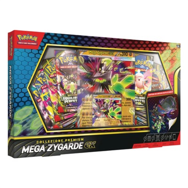 Carte gioco Gamevision PK10359 POKÉMON Collezione Premium Mega Zygarde
