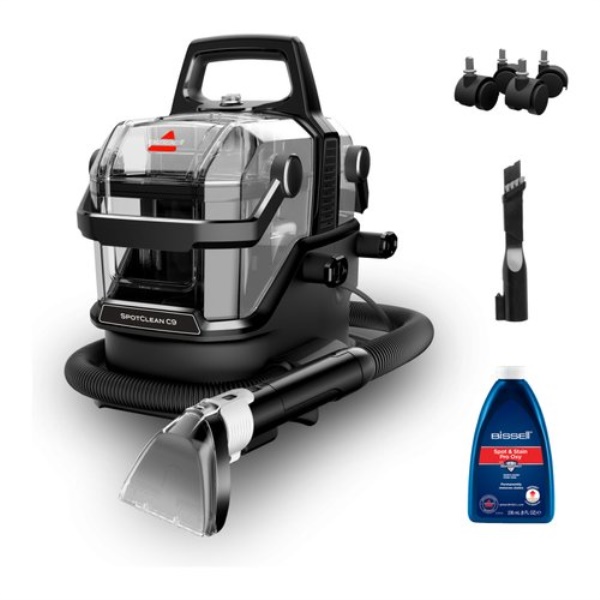 Lava tessuti Bissell 3911N SPOTCLEAN C9 Pro Black e Clear