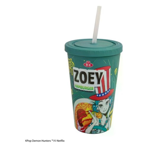Tazza termica Cinereplicas CR4385 K-POP DEMON HUNTERS Tumbler Zoey Ham