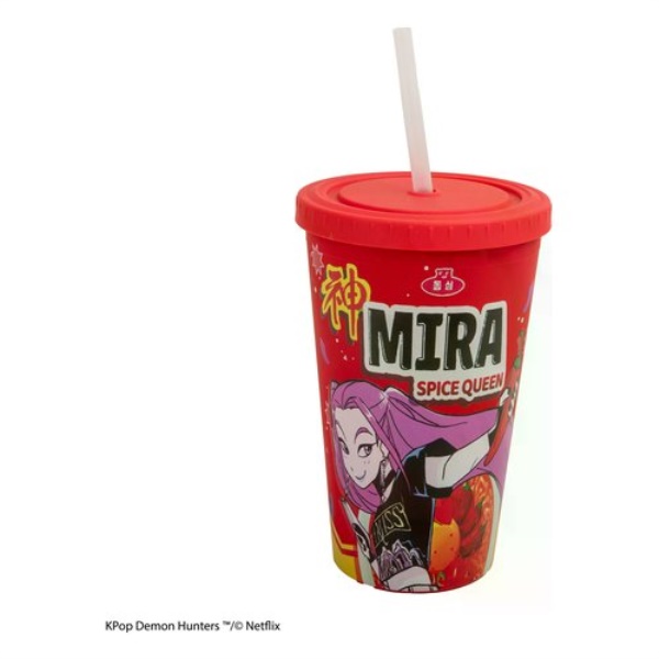 Tazza termica Cinereplicas CR4384 K-POP DEMON HUNTERS Tumbler MIra Spi