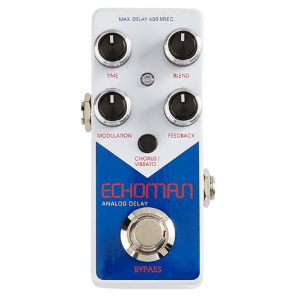 Multieffetto chitarra Xvive V21 Echoman White e Blue