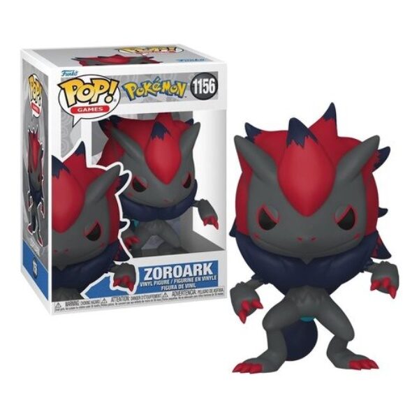 Personaggio collezione Funko 91665 POP GAMES Pokemon Zoroark 1156
